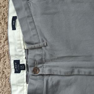 J. Crew Factory Chinos (Light Gray)